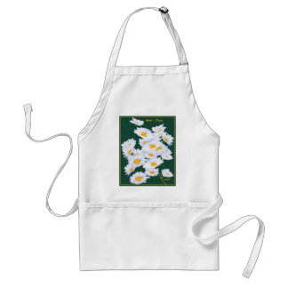 Birthmonth Apron-April, Daisy Adult Apron