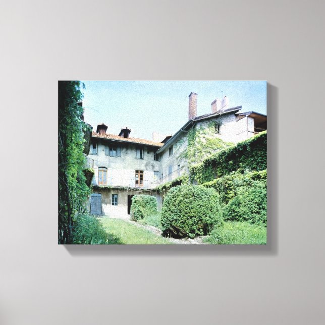 Birthplace of Hector Berlioz Canvas Print (Front)