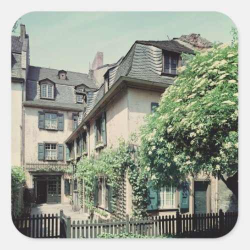 Birthplace of Ludwig van Beethoven Square Sticker