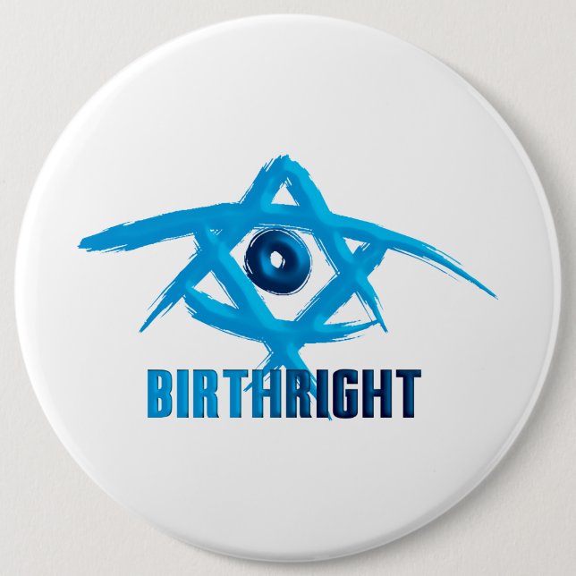 Birthright Pinback Button (Front)