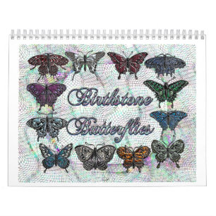 Birthstone Butterfly Calendar