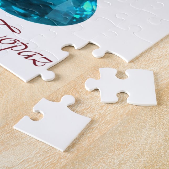 Birthstone Chart Jigsaw Puzzle (Side)