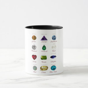 Birthstone Chart Mug