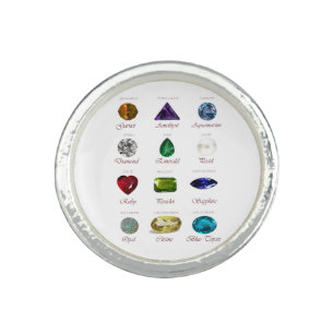 Birthstone Chart Ring