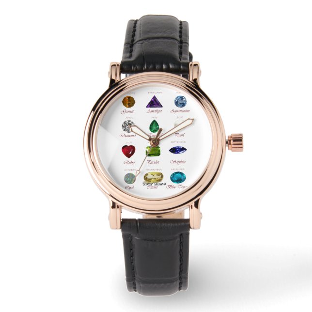 Birthstone Chart Watch (Front)