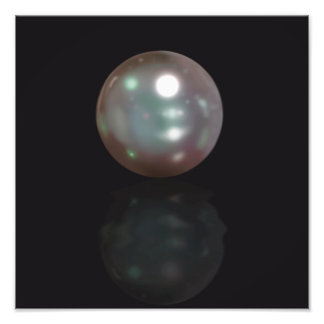Birthstone Pearl June Photo Print
