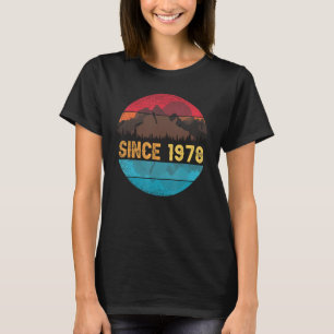 Birthyear 1978 retro and vintage designed T-Shirt