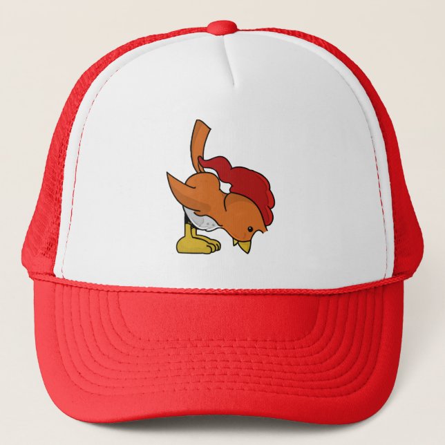 Birzy The Whippoorwill  Trucker Hat (Front)