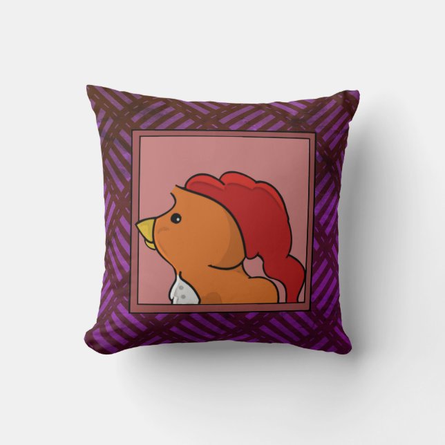 Birzy Throw Pillow (Front)