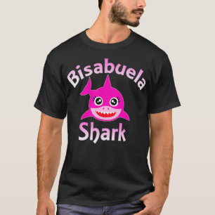 Bisabuela Shark Funny Spanish Great Grandma  T-Shirt