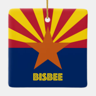 Bisbee AZ Ceramic Ornament