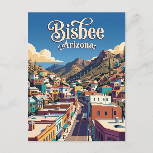 Bisbee USA Postcard (Front)