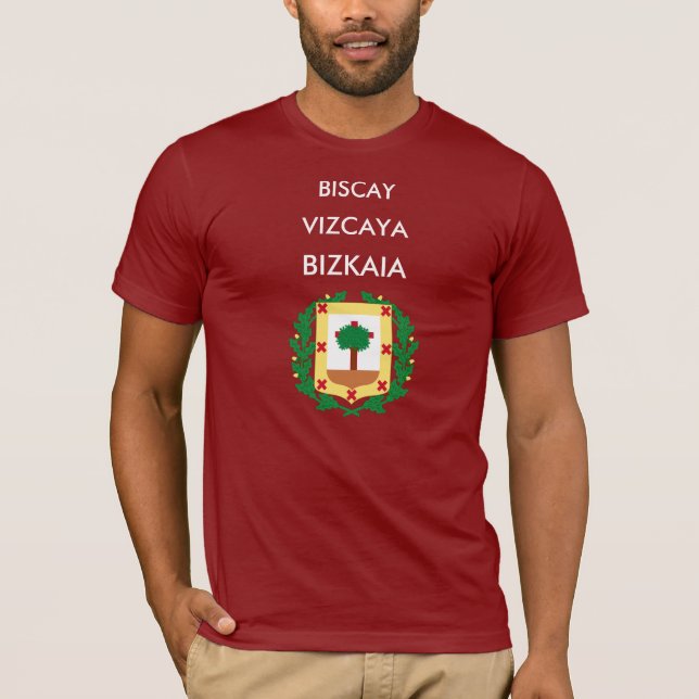 Biscay Vizcaya Biskaia T-Shirt (Front)