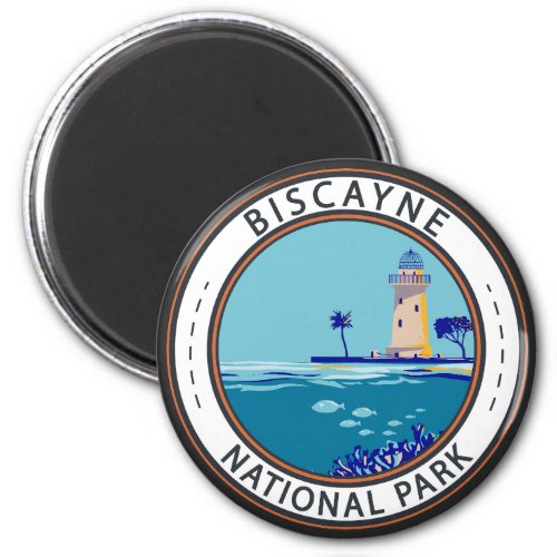 Biscayne National Park Boca Chita Key Badge Magnet