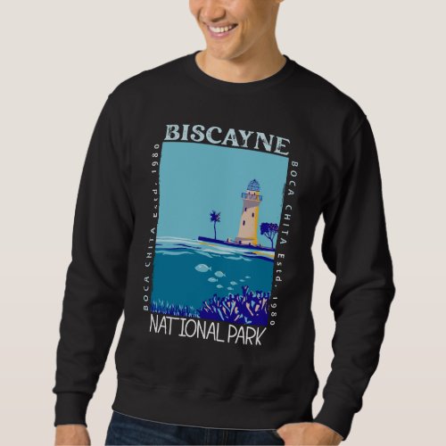 Biscayne National Park Boca Chita Key Distressed Sweatshirt