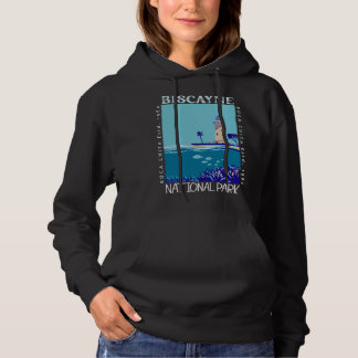 Biscayne National Park Boca Chita Key Distressed V Hoodie