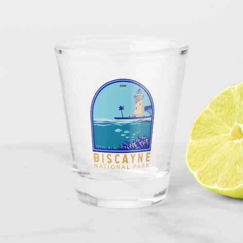 Biscayne National Park Boca Chita Key Vintage Shot Glass