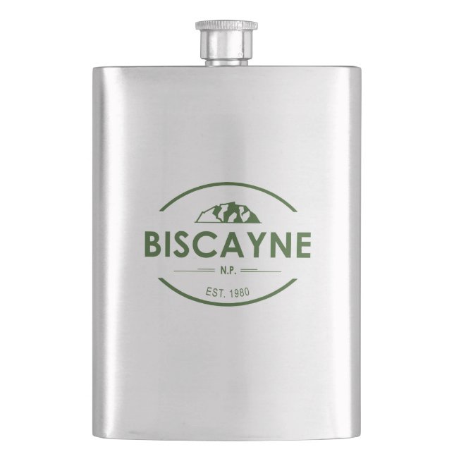Biscayne National Park Flask (Front)