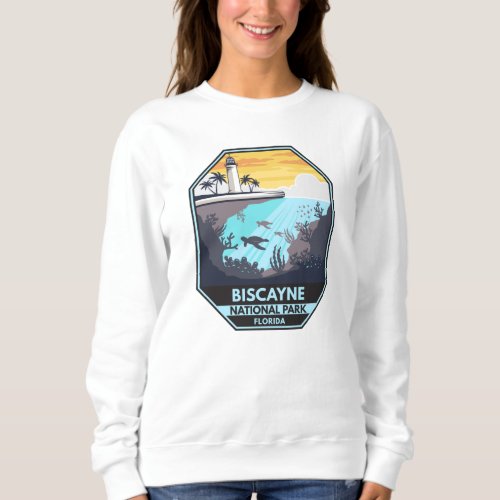 Biscayne National Park Florida Emblem Sweatshirt