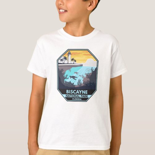 Biscayne National Park Florida Emblem T_Shirt