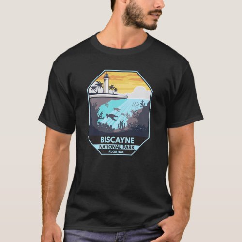 Biscayne National Park Florida Emblem T_Shirt