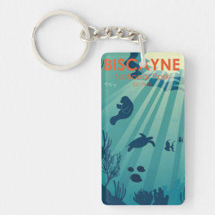 Biscayne National Park Florida Underwater Maritime Keychain