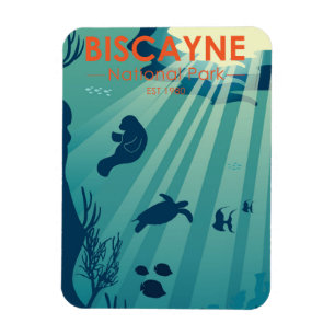 Biscayne National Park Florida Underwater Maritime Magnet