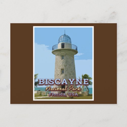 BISCAYNE NATIONAL PARK _ FLORIDA USA _ BOCA CHITA  POSTCARD