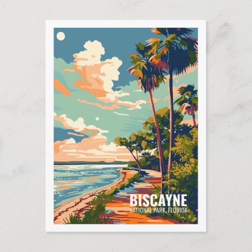 Biscayne National Park Florida USA National Parks Postcard