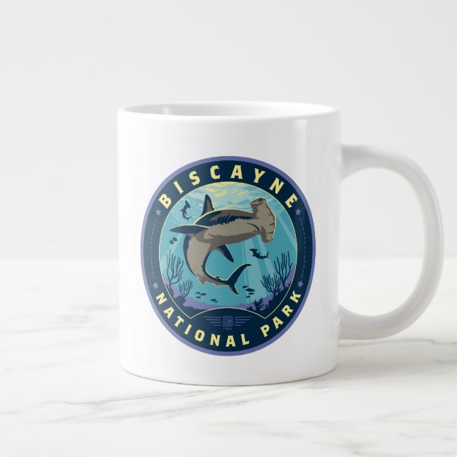 Biscayne National Park Giant Coffee Mug (Right)