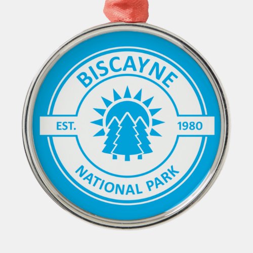 Biscayne National Park Metal Ornament