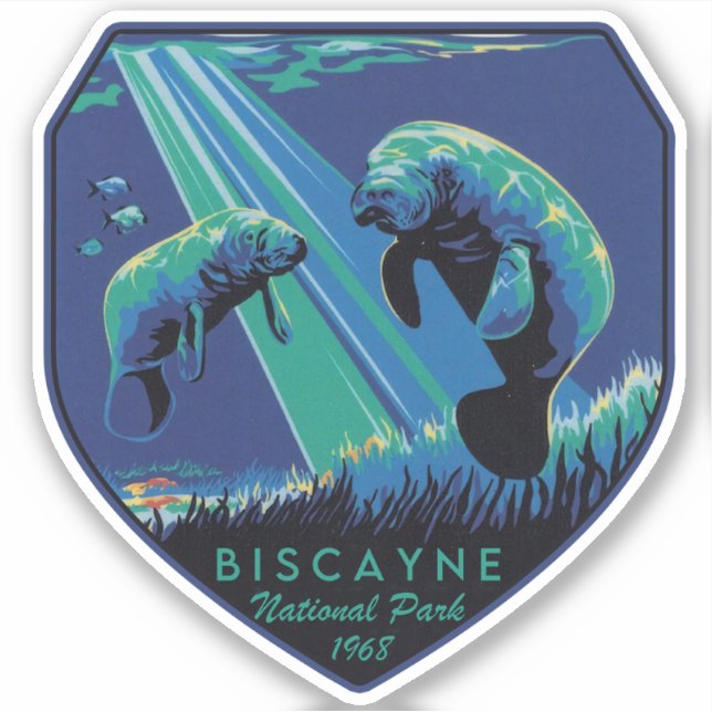 Biscayne National Park Sticker (Front)