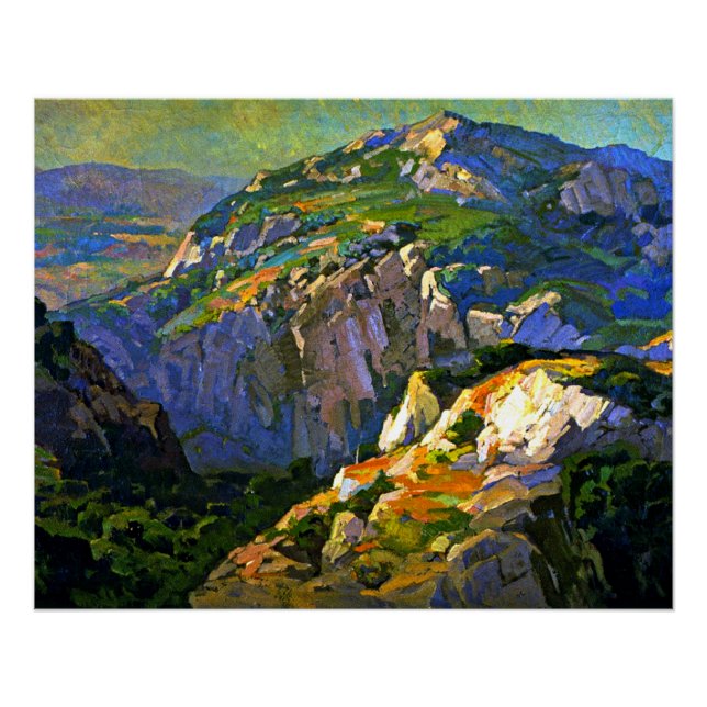 Bischoff - Canyon Green, fine art, Poster (Front)