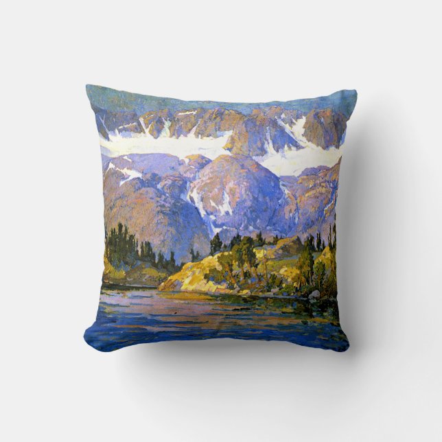 Bischoff - Summit Lake Throw Pillow (Front)