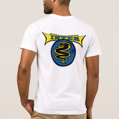 Biscione Nerazzurro Inter Back T_Shirt