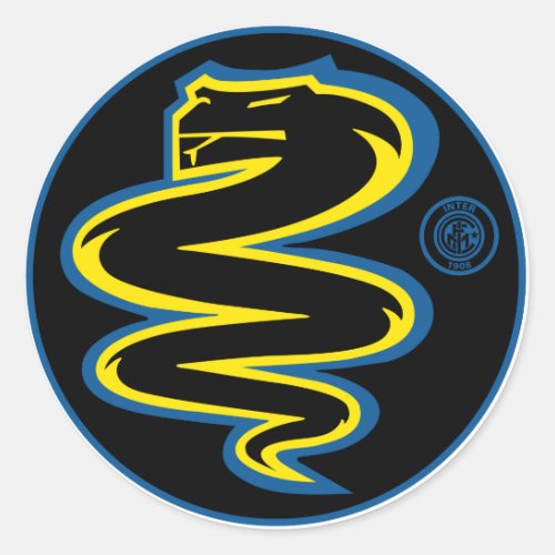 Biscione Nerazzurro Inter _ black sticker