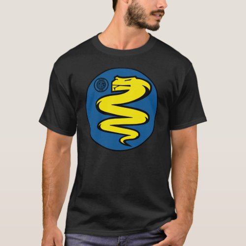 Biscione Nerazzurro Inter simple yellow T_Shirt