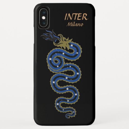 Biscione Nerazzurro iphone Case black