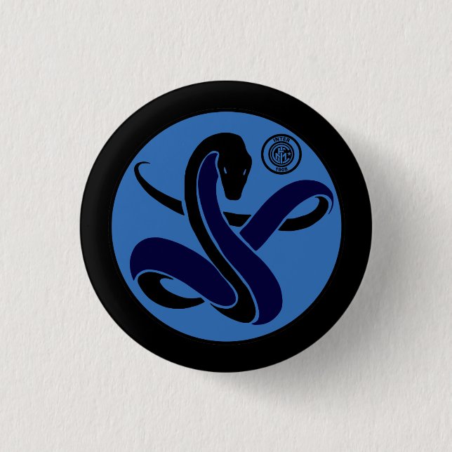 Biscione Nerazzurro, pin (snake) (Front)