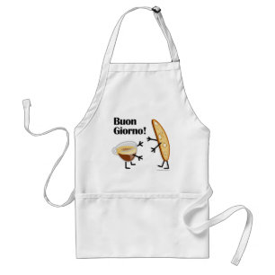 Biscotti & Coffee - Buon Giorno! Adult Apron