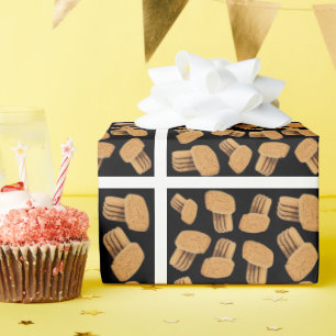 Biscotti pattern wrapping paper