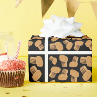 Biscotti pattern wrapping paper