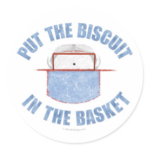 Biscuit Basket (Hockey) Classic Round Sticker