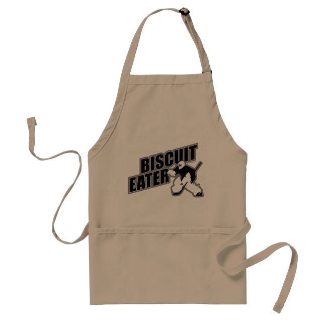 Biscuit Eater (Hockey Goalie) Adult Apron (Front)