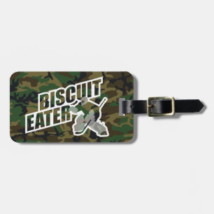 Biscuit Eater (Hockey Goalie) Luggage Tag