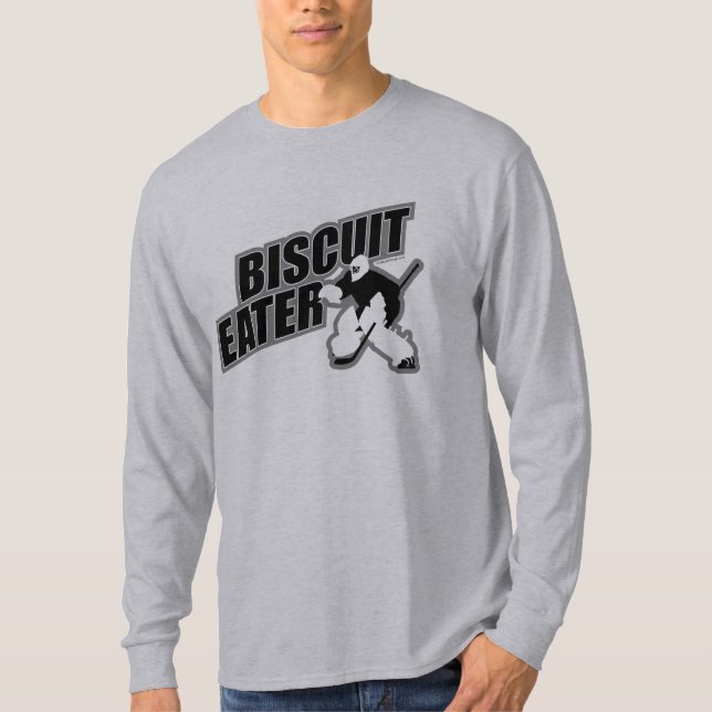 Biscuit Eater (Hockey Goalie) T-Shirt (Front)