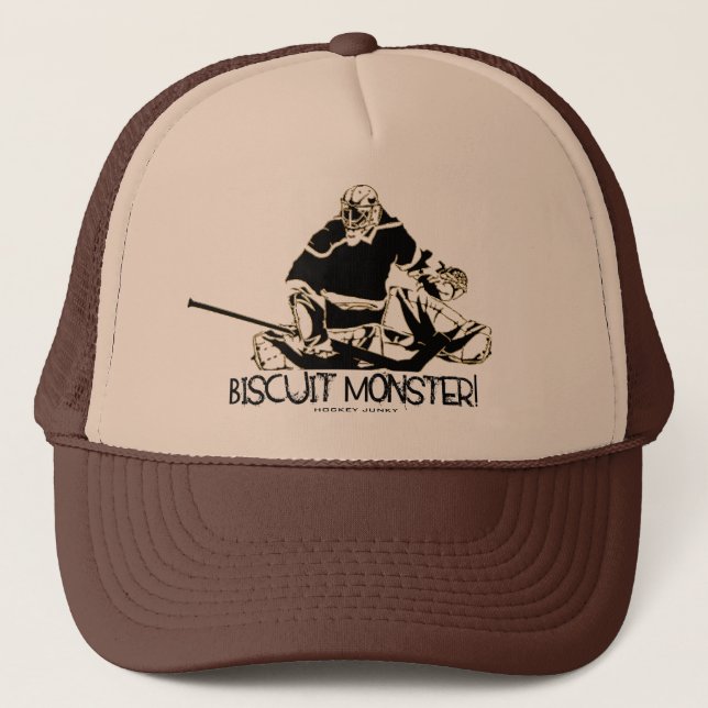 BISCUIT MONSTER! TRUCKER HAT (Front)