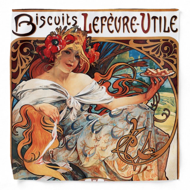 Biscuit, Mucha Bandana (Front)