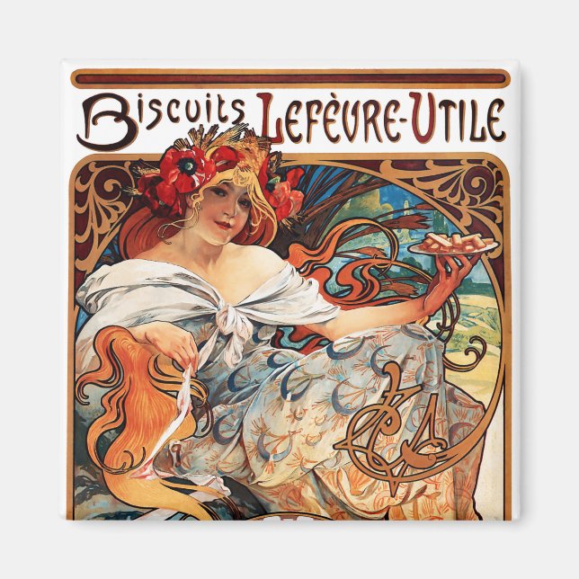 Biscuit, Mucha Magnet (Front)