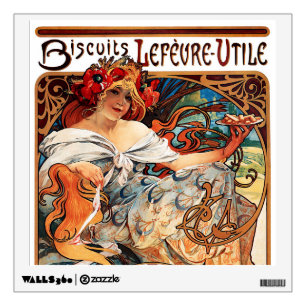 Biscuit, Mucha Wall Decal
